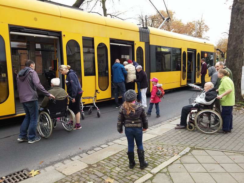 Stadtrundfahrt mit der Straßenbahn am 06.11.2016