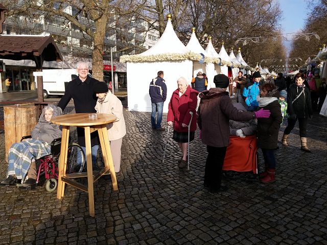 Besuch auf dem Weihnachtsmarkt am 23.12.2016