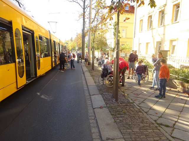 Stadtrundfahrt mit der Straßenbahn am 15.10.2017