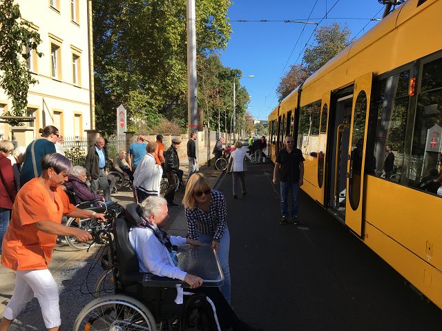 Stadtrundfahrt mit der Straßenbahn am 30.09.2018