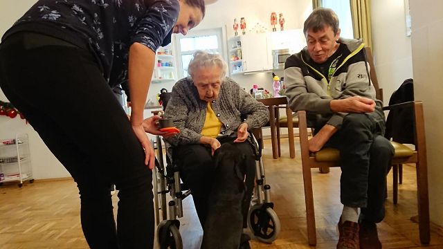 Tiergestützte Therapie mit „Benno“ am 17.11.2018